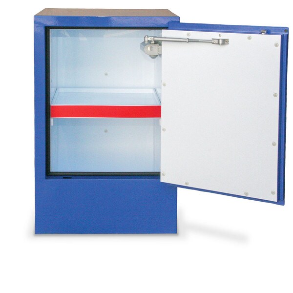 30L Poly Lined Corrosive Safety Cabinet | Safe Storage of Corrosive Liquids | Ecospill Brisbane Sydney Melbourne Perth Adelaide Canberra | CSCPL30